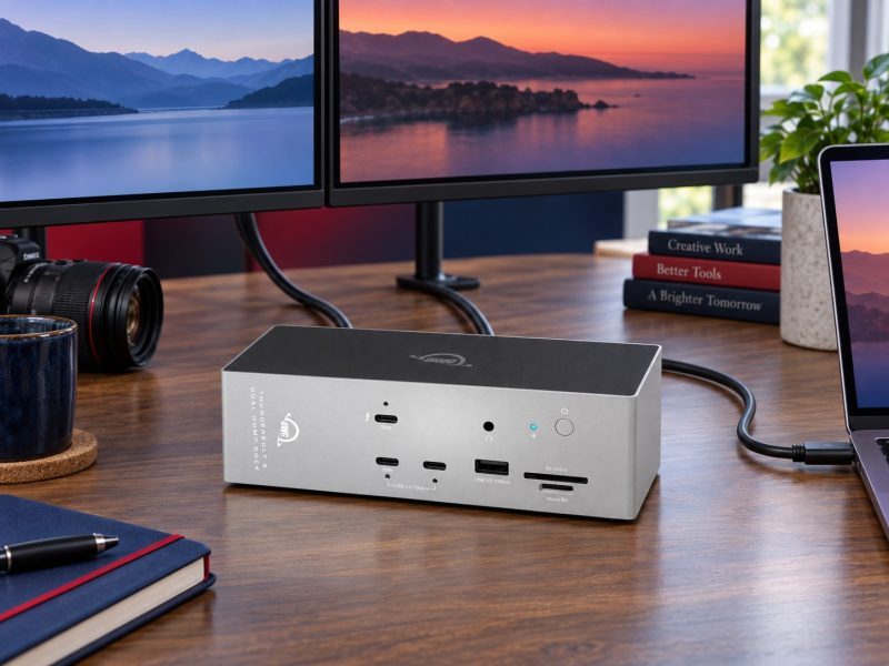 OWC Thunderbolt 5 Dock Adds Dual HDMI 2.1