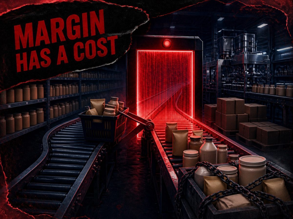 A private label production line shows the inventory and margin trade-offs facing quick-commerce platforms.