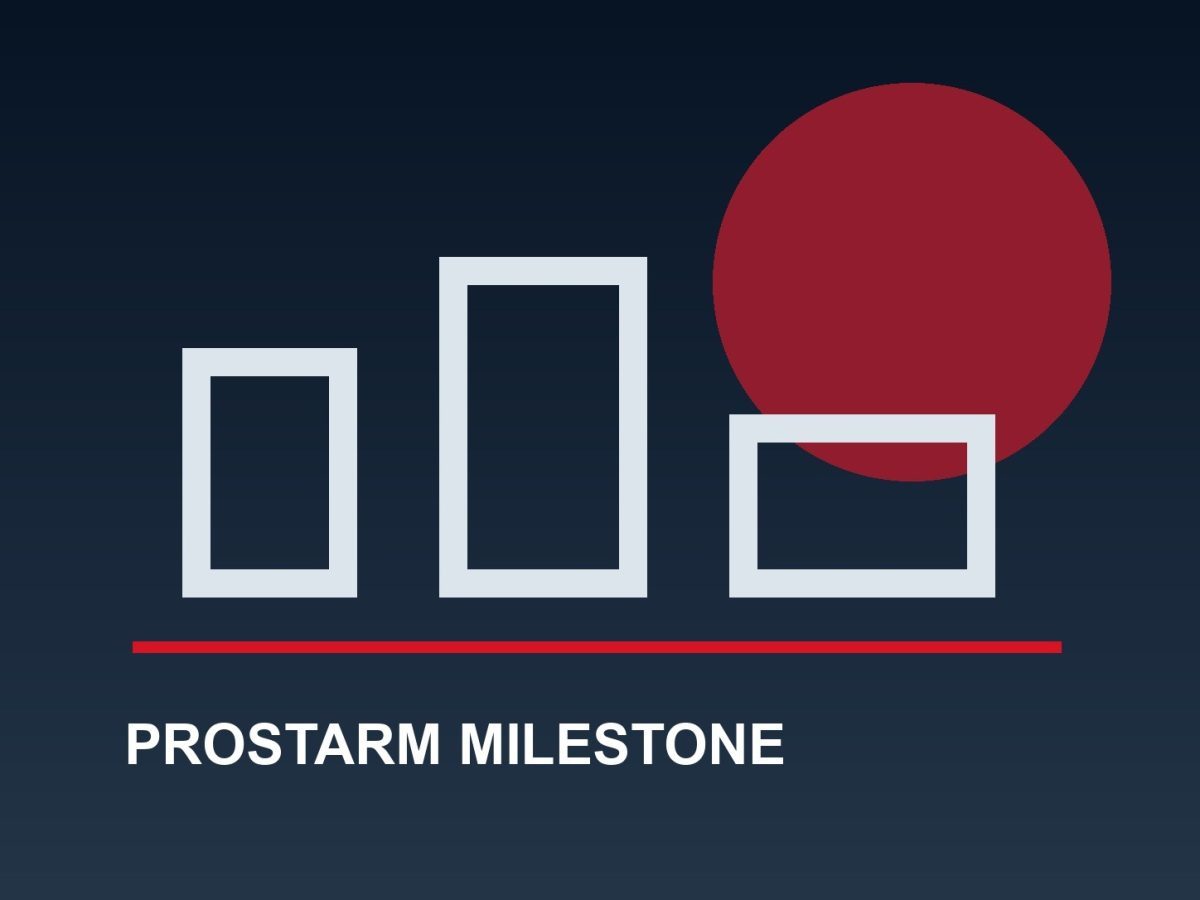 Prostarm operational milestone shown as an editorial illustration