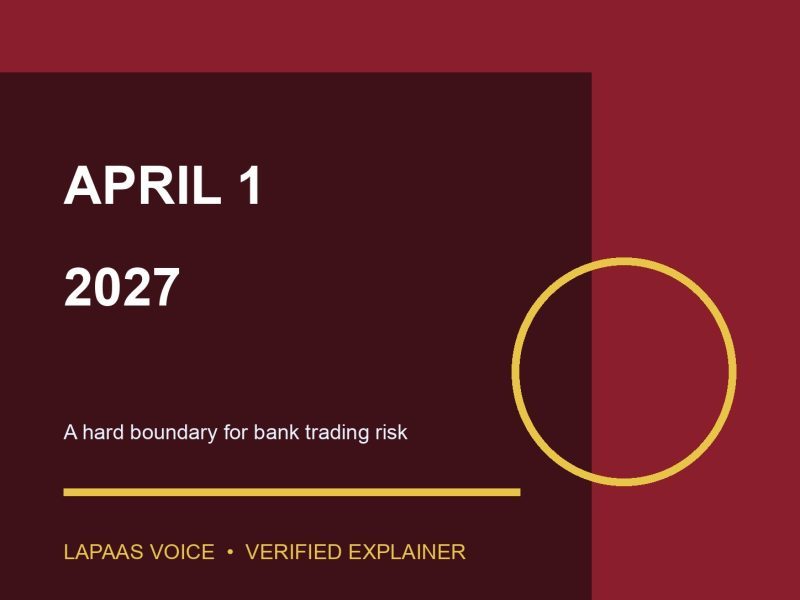 RBI Basel III Market-Risk Rules Set 2027 Deadline