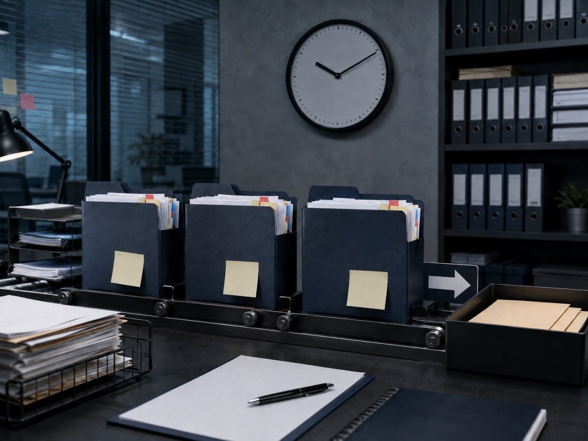 Anonymous credit folders in an editorial illustration of RBI credit bureau penalties and delayed compensation