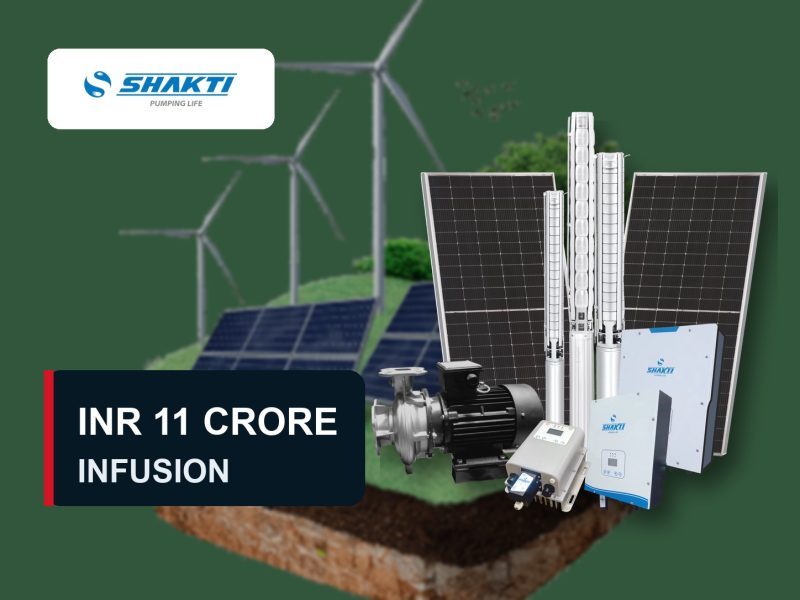 Shakti Pumps Invests ₹11 Crore in Solar Unit