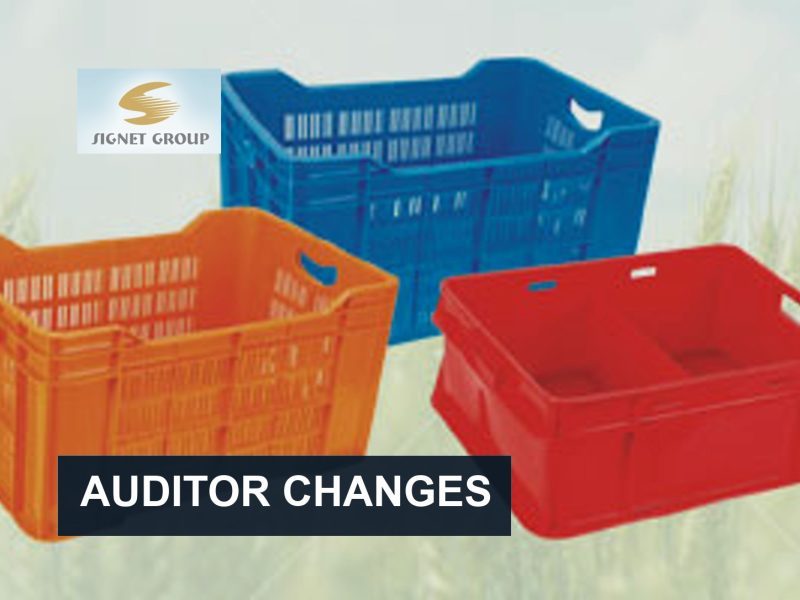 Signet Industries Changes Secretarial Auditor