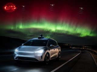 Solar Storm GPS Errors Expose Autonomous Vehicle Risk