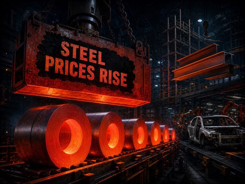 Steel Prices Rise ₹2,000 a Tonne as Demand Firms