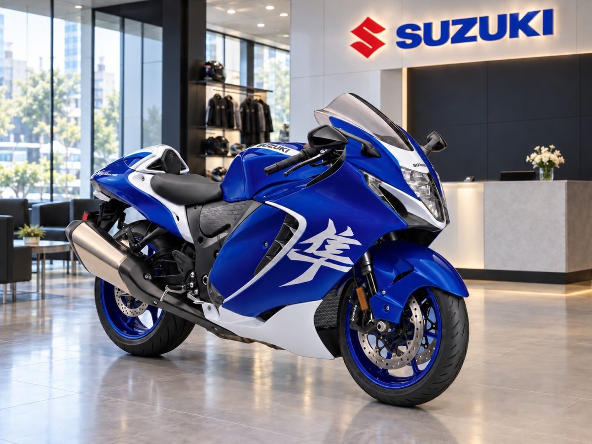 Suzuki hayabusa special edition india featured