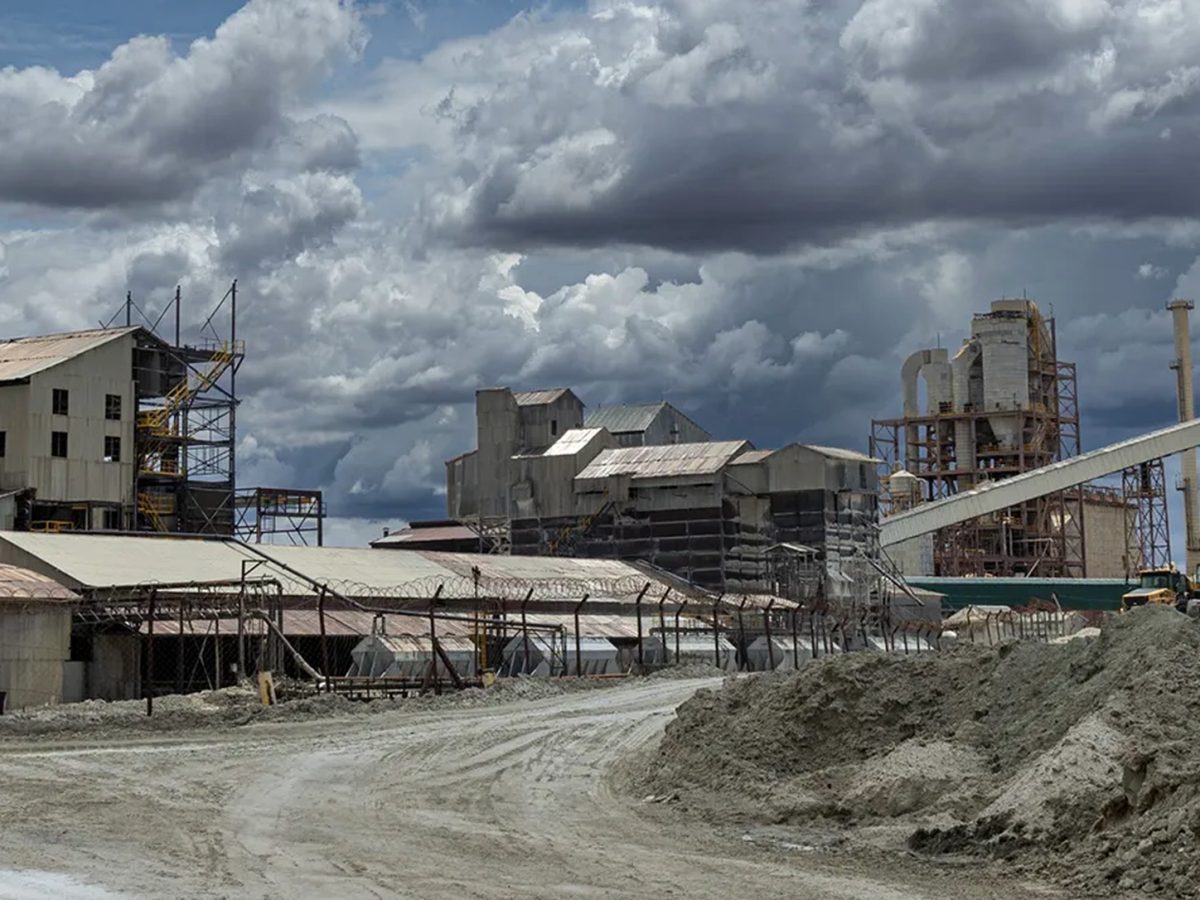 Tata Chemicals Magadi official plant photograph showing the real soda ash processing complex at Lake Magadi