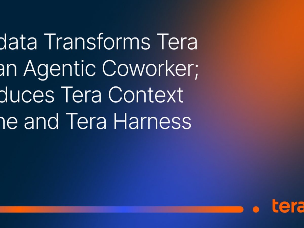 Official Teradata Tera Context Engine launch artwork
