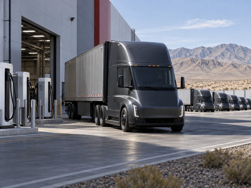 Tesla Semi Deliveries Start the Commercial Ramp