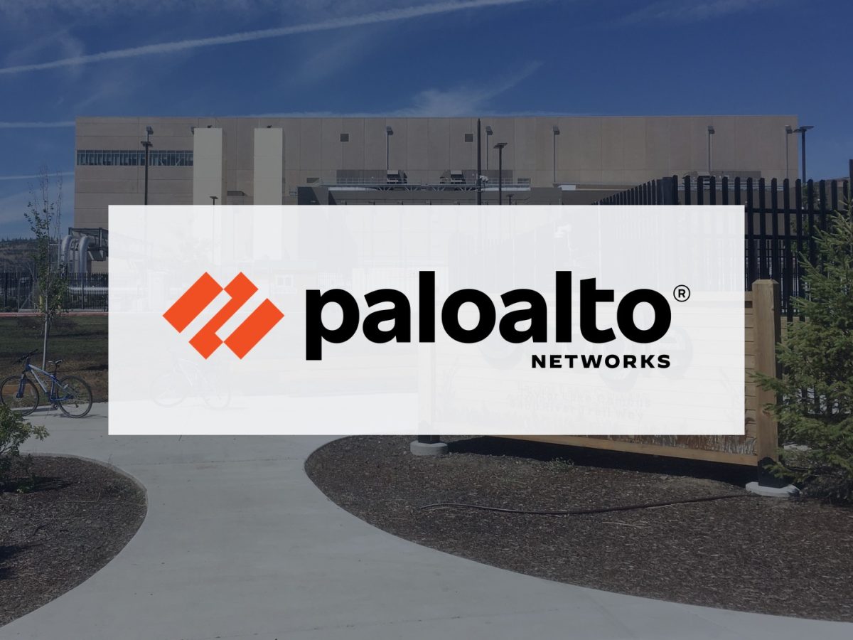 Unit 42 Continuous AI Defense editorial composite with the exact Palo Alto Networks logo