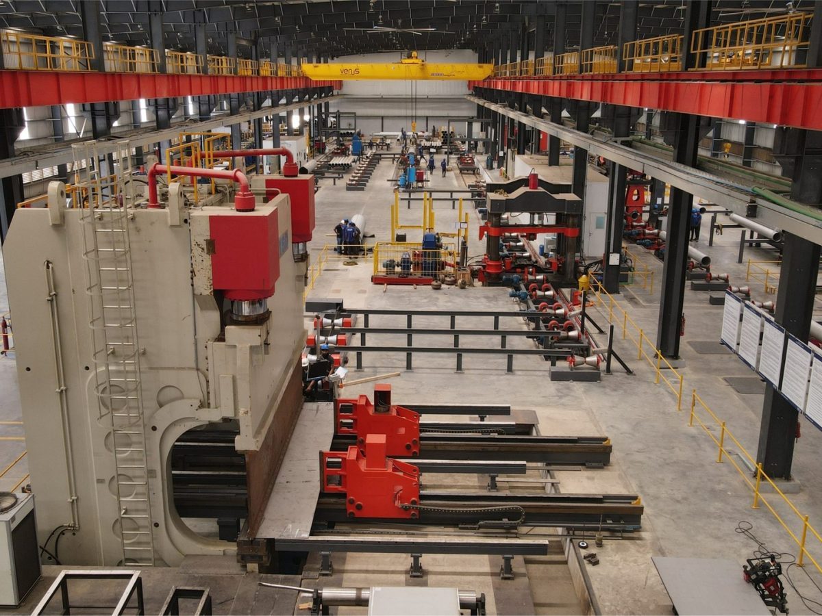 Venus Pipes manufacturing plant representing the operating assets supported by its proposed ₹372 crore capital raise.