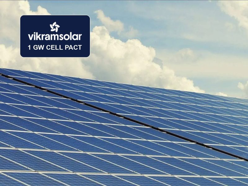 Vikram Solar Cell Pact Bridges Its DCR Supply Gap