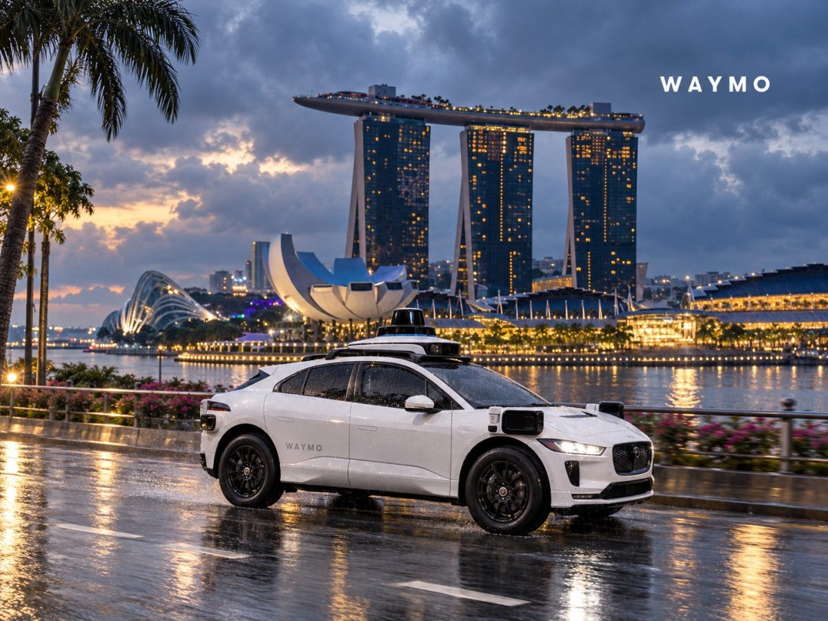 Waymo Singapore editorial news image