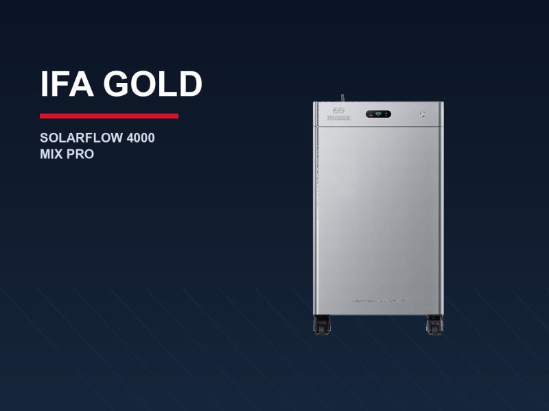 Zendure SolarFlow 4000 Mix Pro Wins IFA Gold