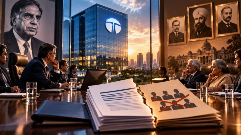 Tata Sons Reviews Rules That Could Reduce Tata Trusts’ Board Influence