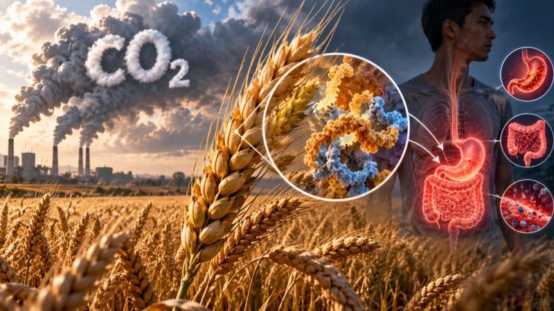 Rising CO₂ Levels May Change Wheat Proteins and Affect Baking Quality