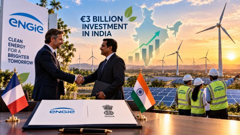 ENGIE to Invest €3 Billion in India to Expand Renewables by 2030