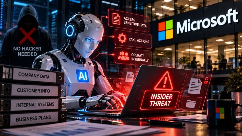 Microsoft Warns AI Agents Can Become Insider Security Threats Without Hackers