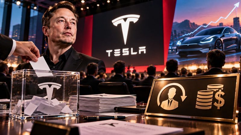 Tesla Shareholders to Vote on Musk’s Re-election and $158 Billion Pay Package on December 3