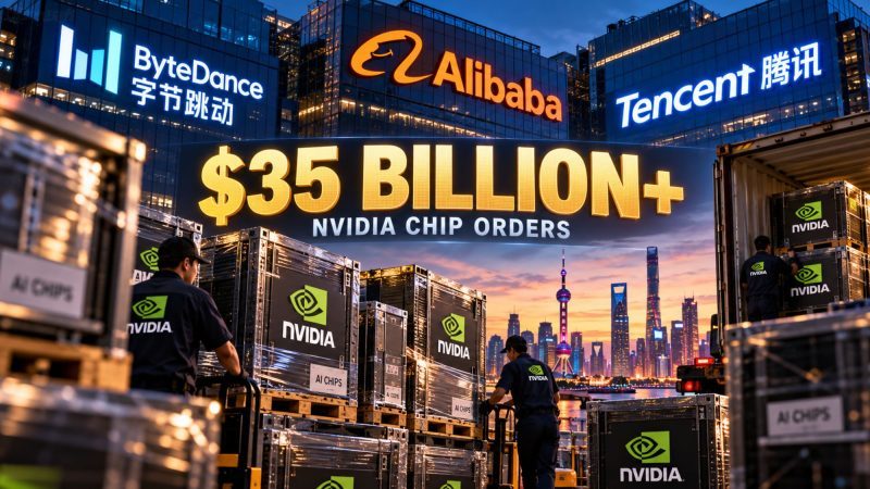ByteDance, Alibaba and Tencent Place Over $35 Billion in Nvidia GPU Orders
