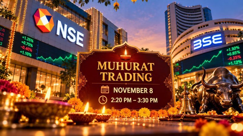 BSE, NSE Set November 8 Muhurat Trading Session From 2:20 PM to 3:30 PM