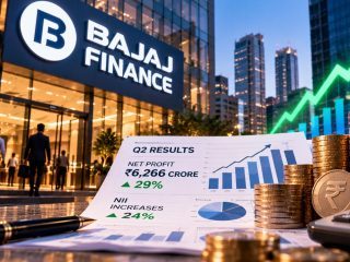 Bajaj Finance Q2 Results: Net Profit Rises 29% to ₹6,367 Crore, NII Up 24%