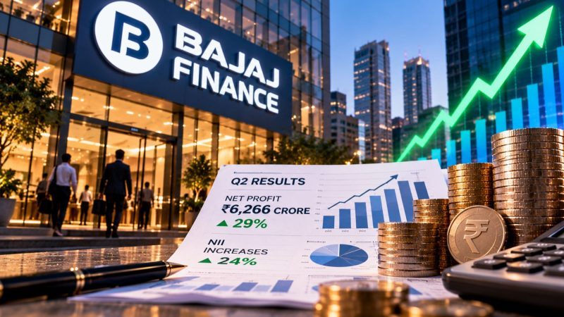 Bajaj Finance Q2 Results: Net Profit Rises 29% to ₹6,367 Crore, NII Up 24%