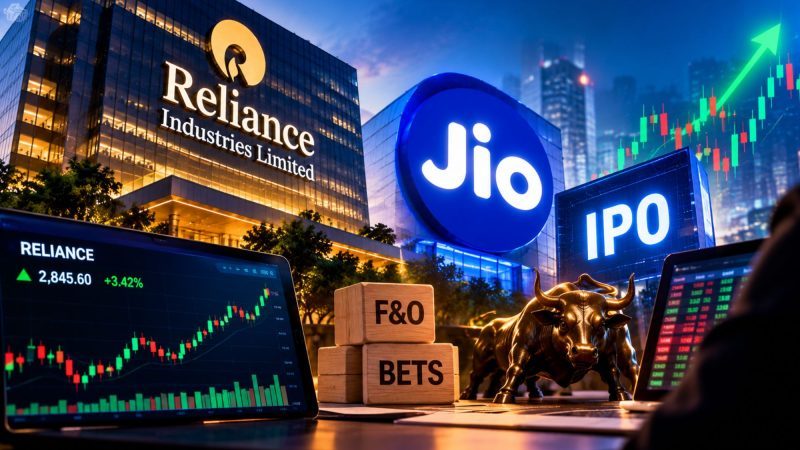 RIL Sees Rare F&O Bets Ahead of Jio IPO as Traders Build Large Positions