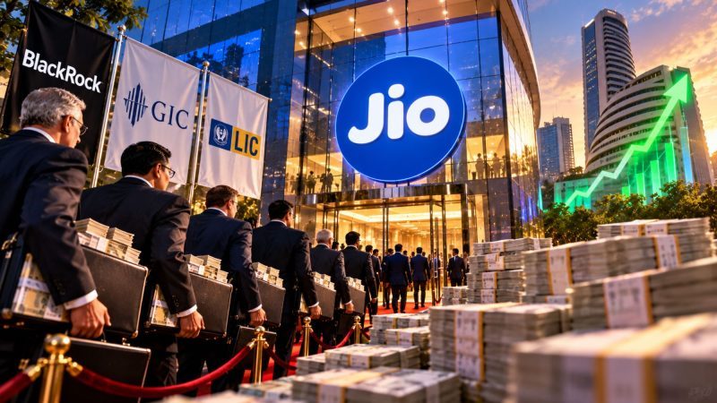 Jio IPO Attracts ₹2.5 Lakh Crore Anchor Demand, Setting a New Record