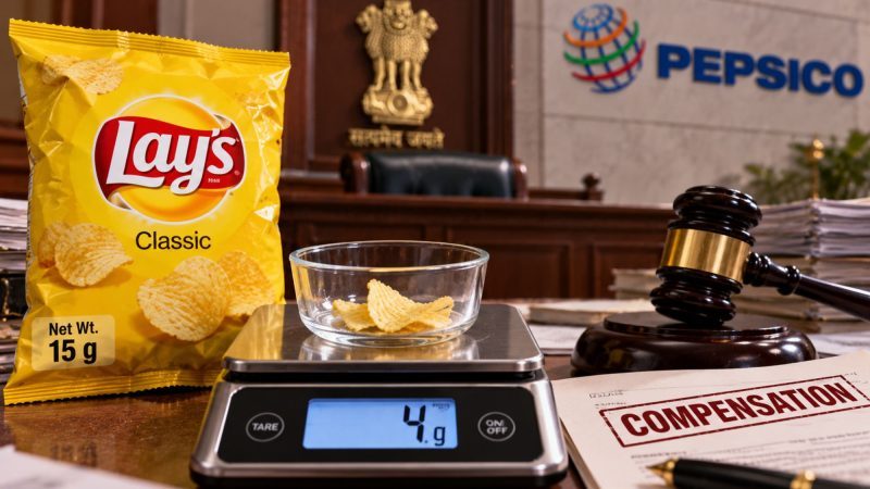 Jaipur Consumer Commission Orders PepsiCo to Pay ₹8,000 After Lay’s Packet Contains Just 4g of Chips