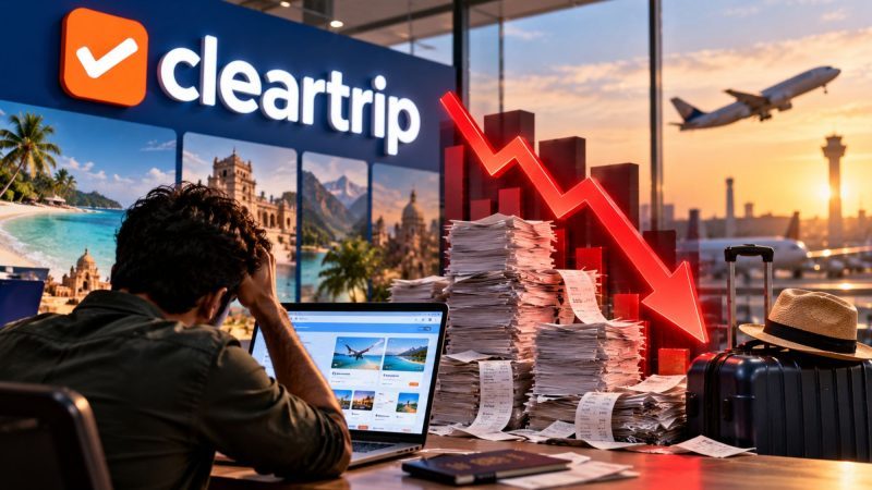 Cleartrip FY26 Loss Widens 28% to ₹805 Crore as Revenue Rises 21%
