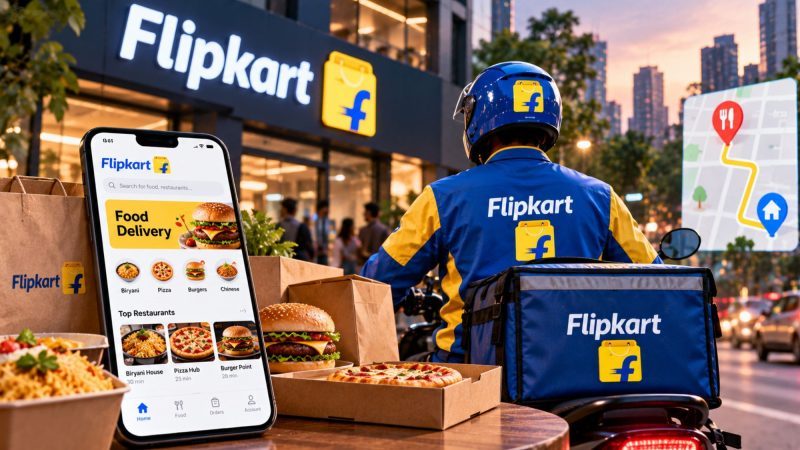 Flipkart Targets October-End Launch for Eat-in by Minutes Food Delivery Service