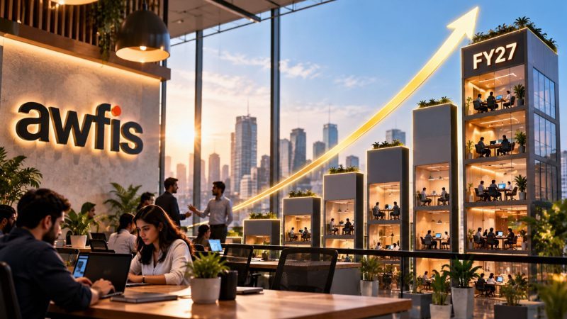 Awfis Targets Over ₹1,800 Crore Revenue in FY27 as Flexible Office Demand Grows