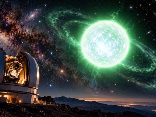 Astronomers Find Rare Green White Dwarf 280 Light-Years From Earth