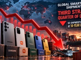 Global Smartphone Shipments Fall 20% in Q3 2026 to Lowest Level in 14 Years