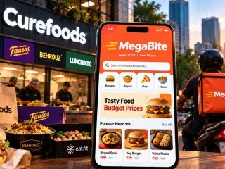 Curefoods Launches MegaBite, a Budget Food Delivery App in Bengaluru