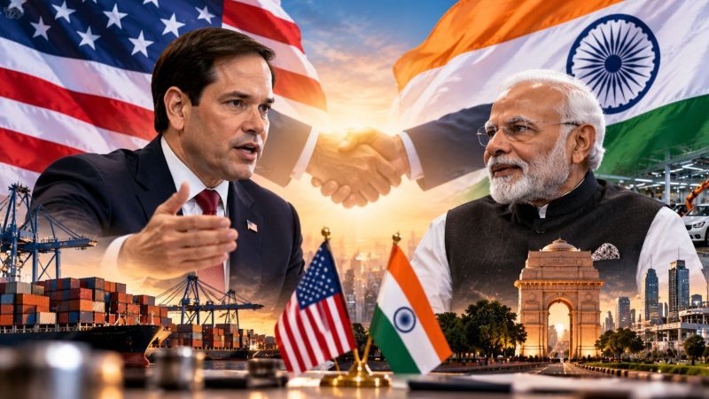 US–India Trade Deal Nears Finalisation, Says Marco Rubio