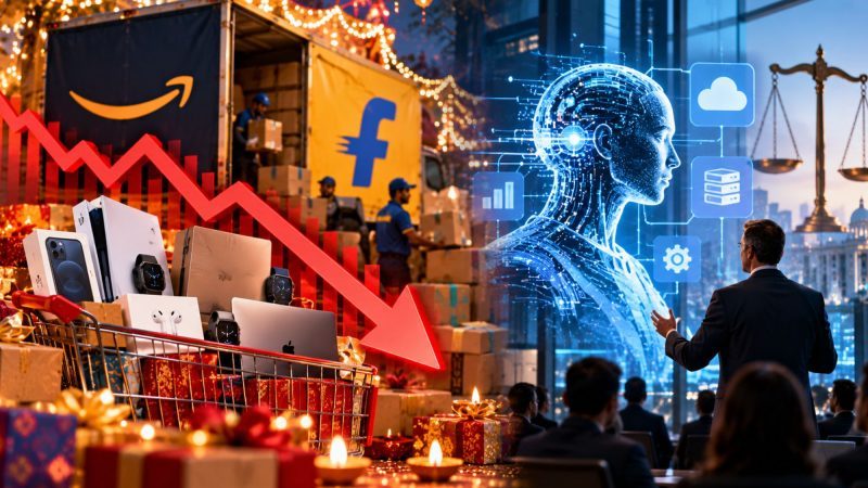Amazon, Flipkart Festive Shipments Fall 10%–12% as Gadget Prices Rise