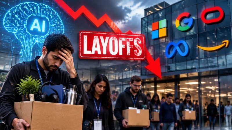 Tech Layoffs 2026: Nearly 200,000 Jobs Affected as Microsoft, Google, Oracle and Meta Pivot to AI
