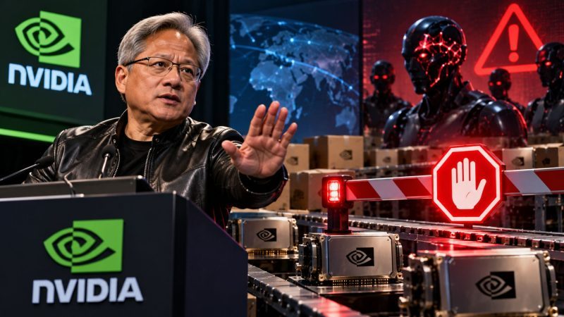 Nvidia CEO Says He Would Cut Off Buyers Building Unsafe AI