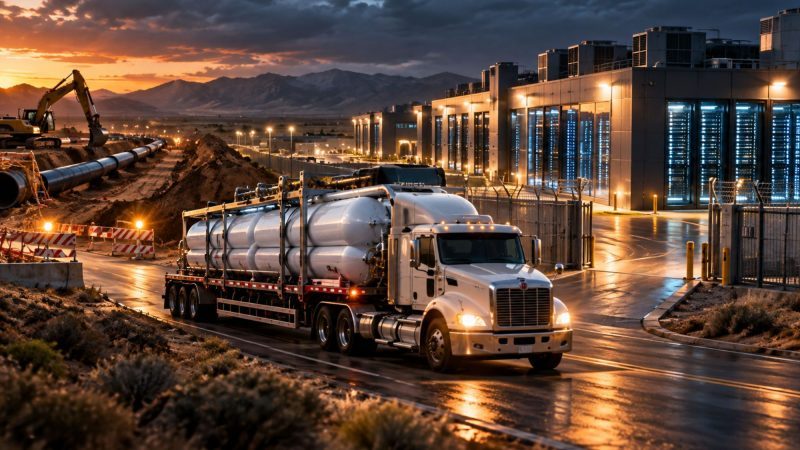 Oracle Trucks Natural Gas to AI Data Centres as Pipeline Delays Threaten Expansion