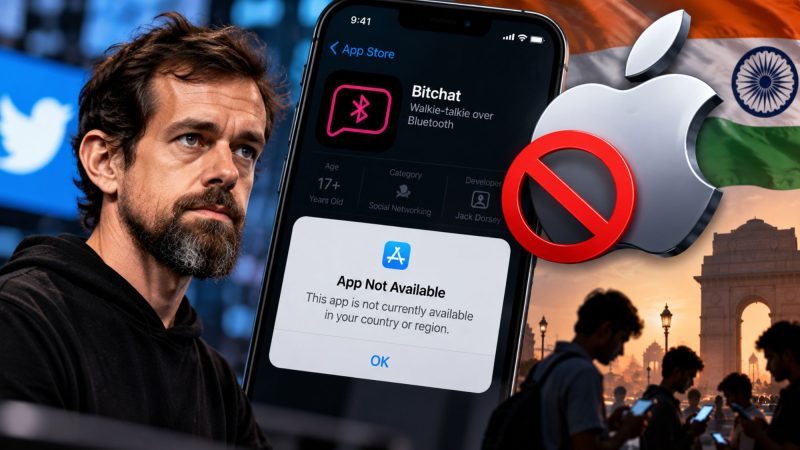Twitter cofounder Jack Dorsey’s app Bitchat removed by Apple in India