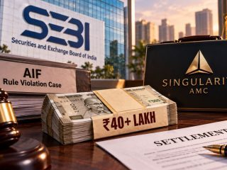 Singularity AMC Pays ₹40.49 Lakh to Settle SEBI Cases Over AIF Rule Violations