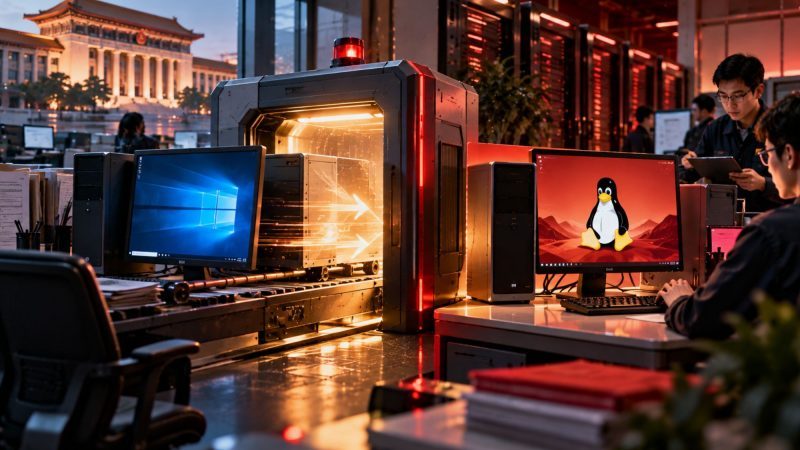 China Pushes Government Offices to Adopt Homegrown Linux Systems