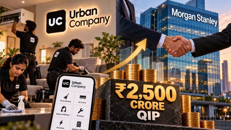 Urban Company Taps Morgan Stanley for ₹2,500 Crore QIP to Fund InstaHelp Expansion