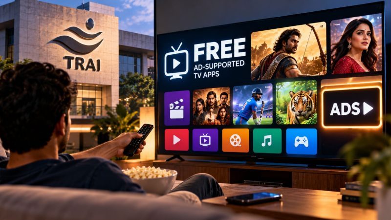 TRAI Proposes Licences for Free Ad-Supported Smart TV Apps in India