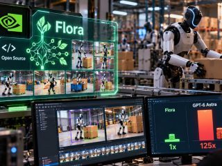 Nvidia Open-Sources Flora to Make Robot Video Labeling 125x Cheaper Than GPT-6 Astra