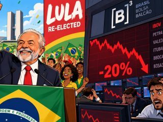 Brazil’s Stock Market Plunges After Lula’s Surprise Re-Election as Investors Dump Risky Assets