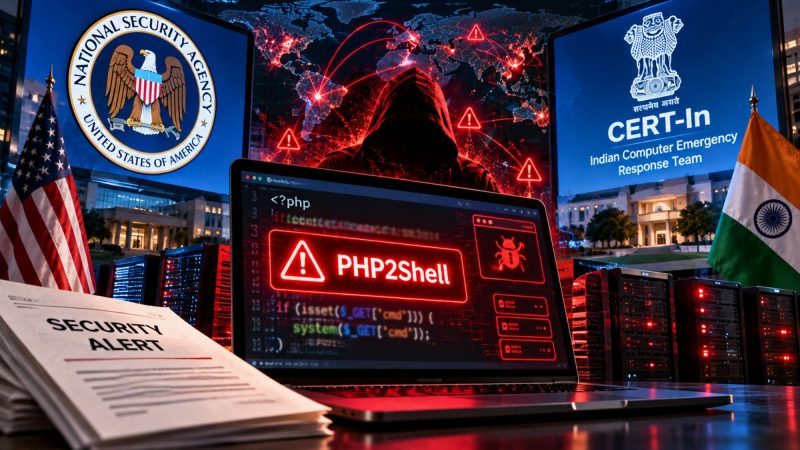 US NSA and India’s CERT-In Flag PHP2Shell Web Security Risk