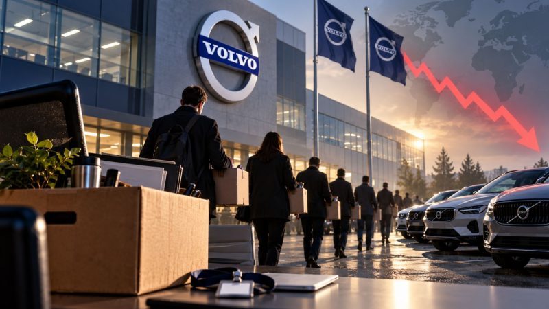 Volvo Cars to Cut 2,500 Jobs Globally as Automaker Intensifies Cost-Cutting Drive
